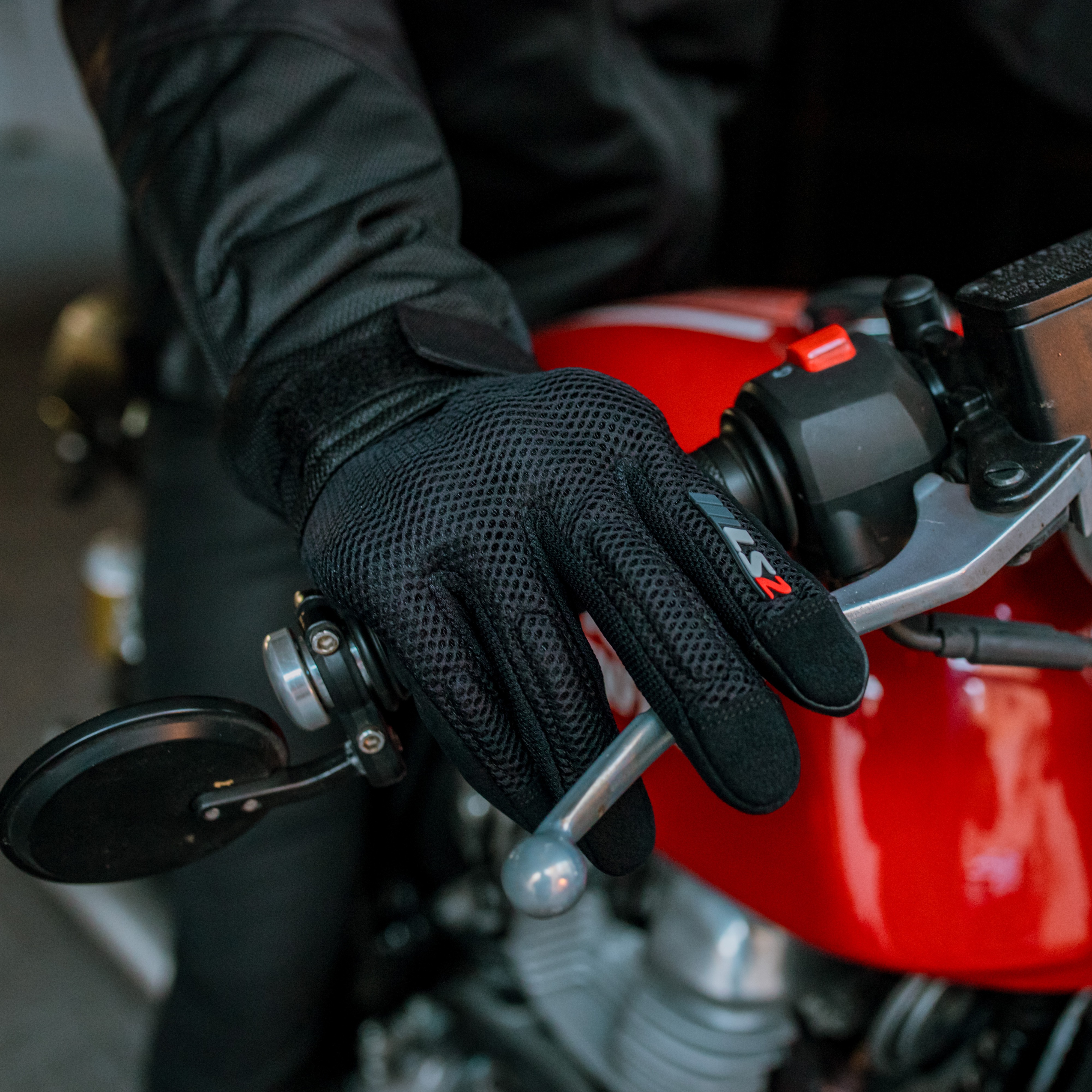 Guante LS2 Ray Mujer Negro